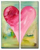 Heartwork "Mumbai" 2-Piece Canvas Art Set, 40"x16"