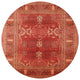 Ahgly Company Indoor Round Mid-Century Modern Area Rugs, 5' Round