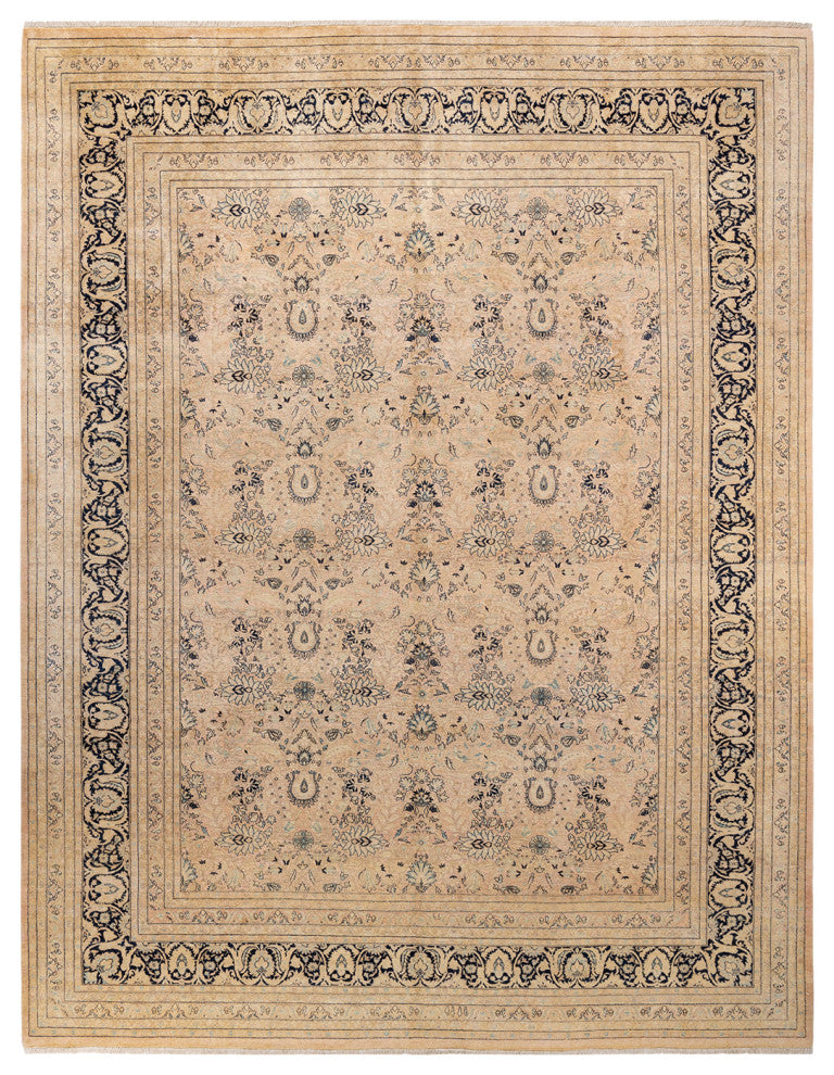 Mogul, One-of-a-Kind Hand-Knotted Area Rug Beige, 9' 3" x 12' 0"