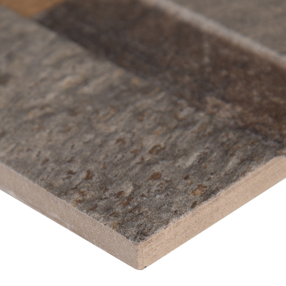 MSI NROC6X24 Rocky - 6" x 24" Rectangle Floor Tile - Matte Visual - Gold