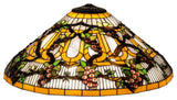 Meyda Lighting 48548 24" Wide Jeweled Grape Shade