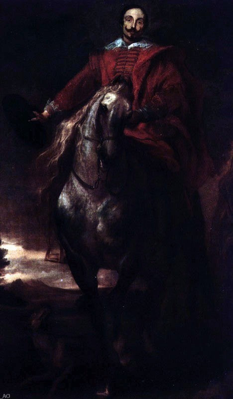 Sir Antony Van Dyck Portrait of the Painter Cornelis de Wae Wall Decal