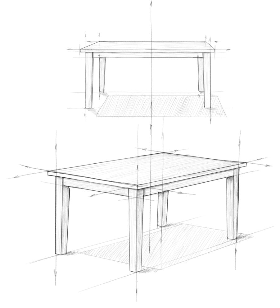 Eastwood Rectangle Dining Table, Walnut