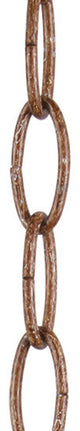 Heavy Duty Decorative Chain, Antique Gold Leaf