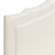 Edmond Queen Headboard Beige