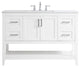 Elegant VF16048WH 48"Single Bathroom Vanity, White