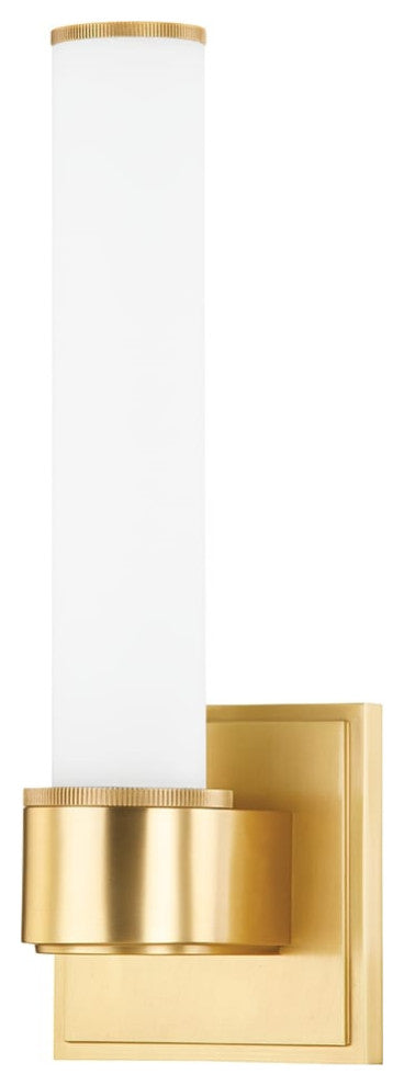 Mill Valley 1-Light Wall Sconce Aged Brass