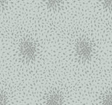 Spa & Silver Petite Leaves Wallpaper