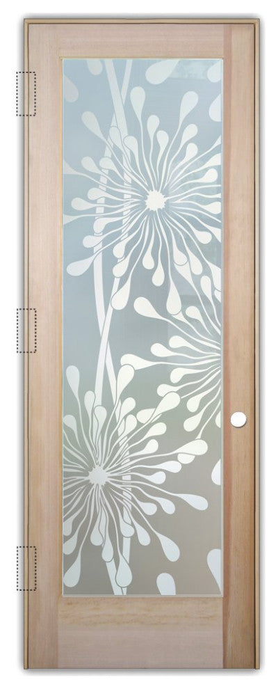 Interior Prehung Door or Interior Slab Door - Maypop - Douglas Fir (stain...