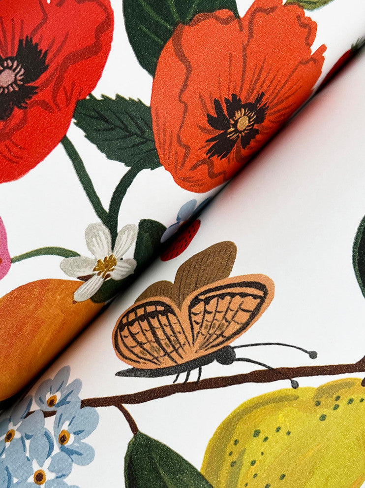 Flower Studies Bright Wallpaper