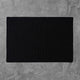 Colonial Mills Rug Simply Home Solid Black Runner, Rectangle