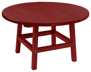 Captiva Casual 32" Round Table Top with 17" Legs, Red Rock
