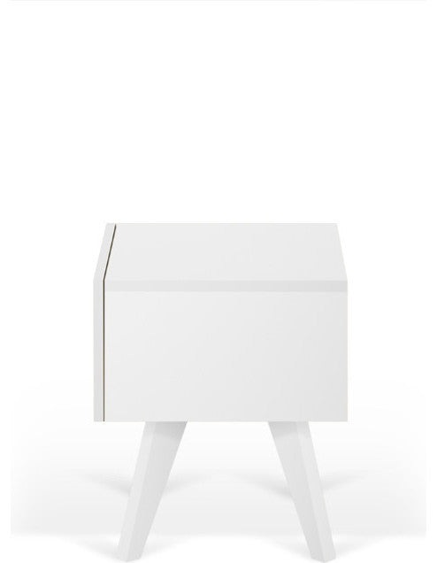 Mara Night Stand, Pure White
