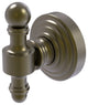 Retro Wave Robe Hook, Antique Brass