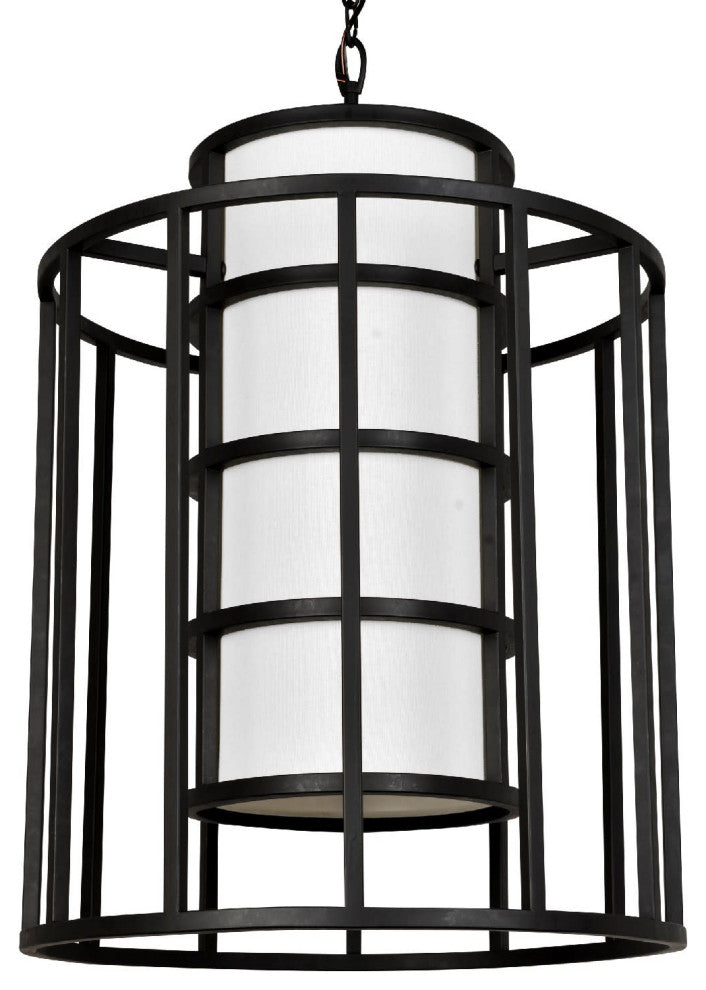 Crystorama Lighting Group 9597 Hulton 6 Light 21"W Chandelier - Matte Black
