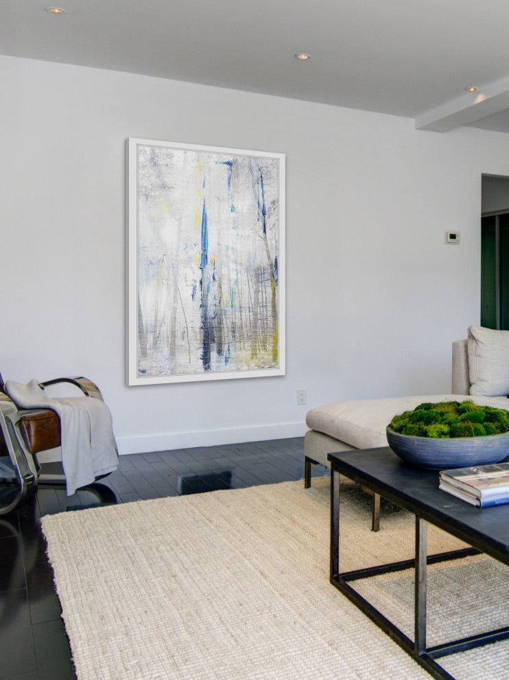 Parvez Taj "Tall and Bright" Framed Painting Print, 16"x24"