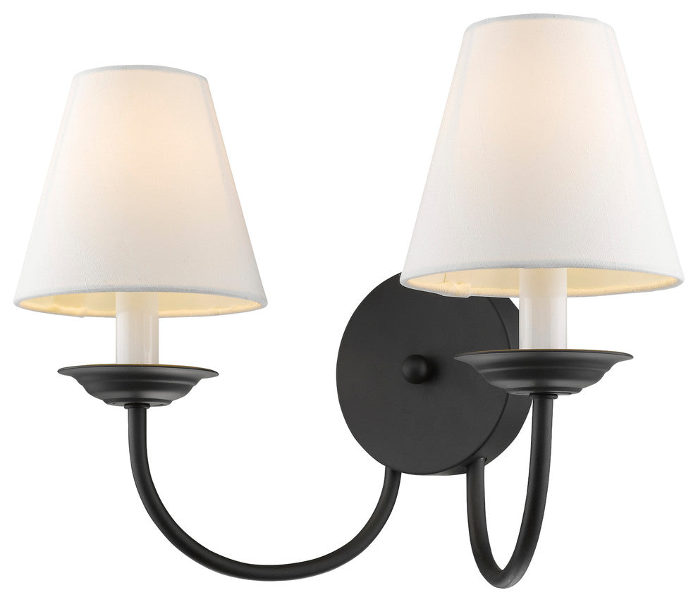 Mendham Wall Sconce, Black