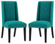Baron Dining Chair Fabric Set of 2, Teal