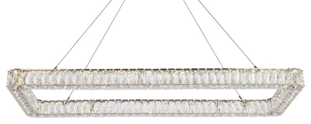 Modern Chrome 1-Light Pendant