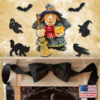 Pumpkin Home Door Hanger
