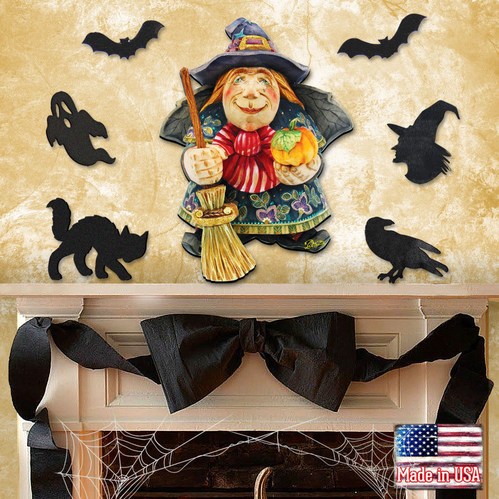 Pumpkin Home Door Hanger