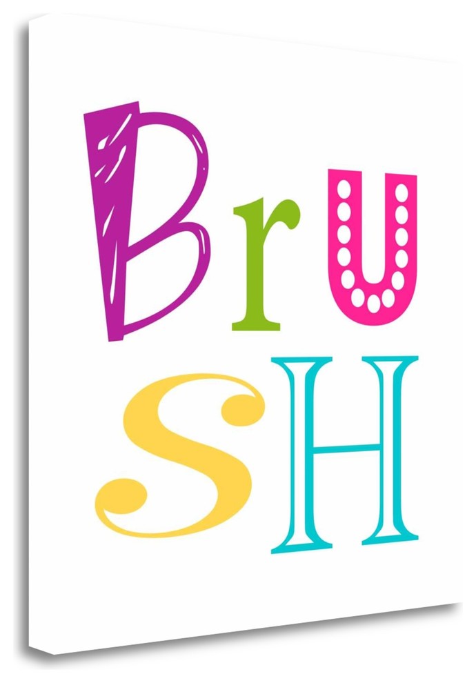 "Brush" By Tamara Robinson, Giclee Print on Gallery Wrap Canvas, Ready to Hang