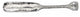 Wrapped Handle Canoe Paddle Cabinet Pull, Nickel