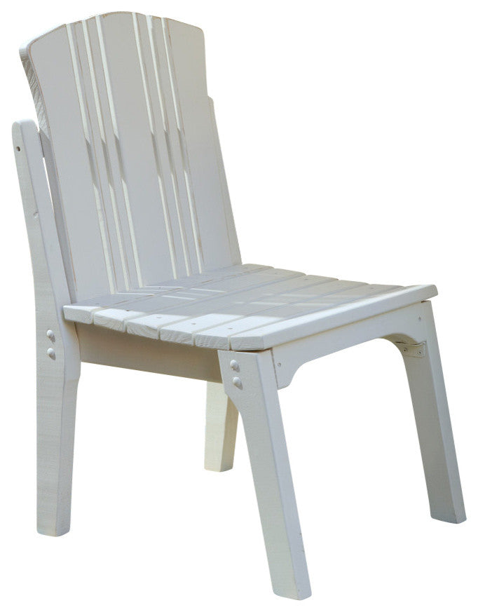 Carolina Preserves Dining Chair No Arms, Tractor Red Wash