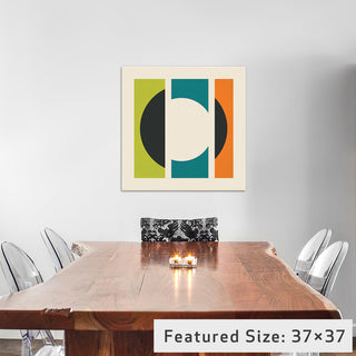 "Missing" by Jazzberry Blue, 37x37x1.5