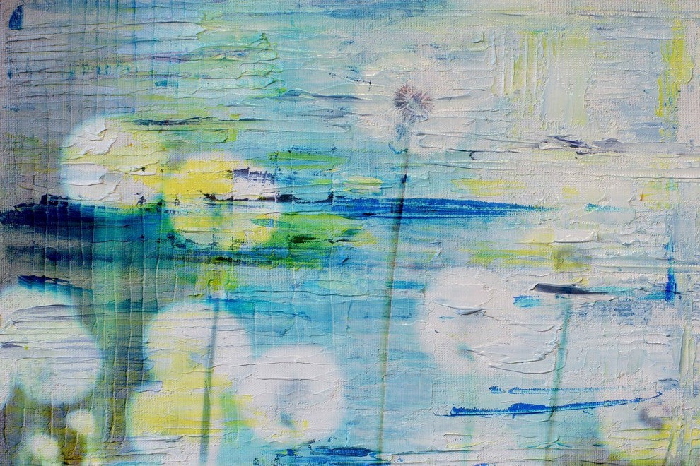 "Dandy Bunch" Painting Print on Wrapped Canvas, 45"x30"