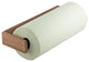 Teak Paper Towel Holder Wall Mount