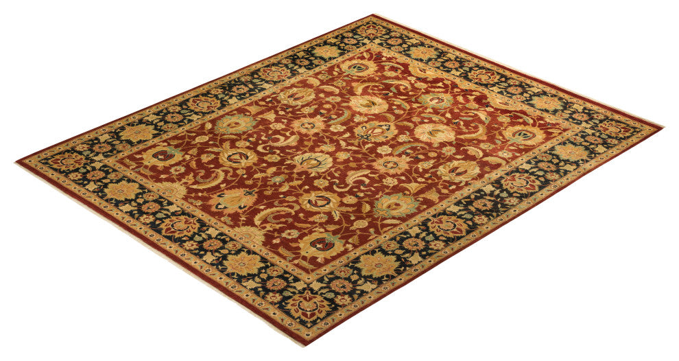 Mogul, One-of-a-Kind Hand-Knotted Area Rug Red, 8'2"x10'1"