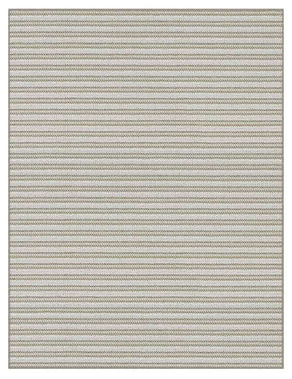 Antigua Accent Rugs In/Out Door Carpet, Frost 7'x9'