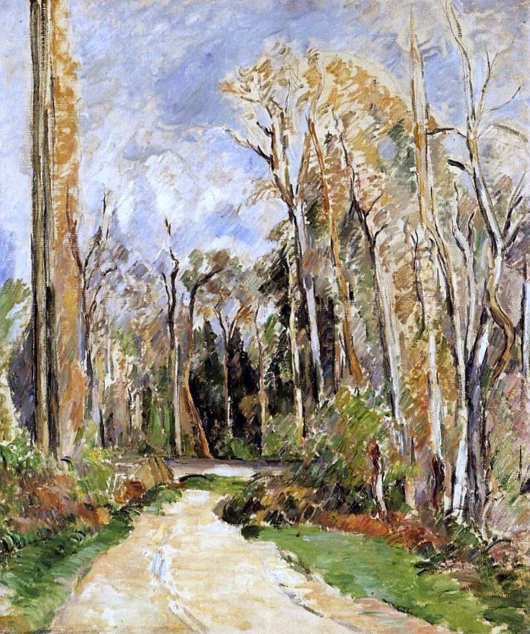 Paul Cezanne Path at the Entrance to the Forest Wall Decal