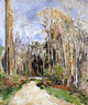 Paul Cezanne Path at the Entrance to the Forest Wall Decal