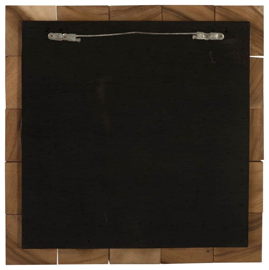 Blocks Wall Tile, Chamcha Wood, Natural