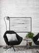 "Exact Direction" Floater Framed Painting Print on Canvas, 36x24