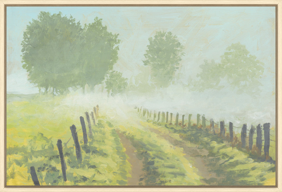 Misty Backroad, 60 x 40