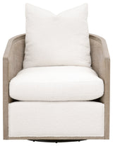 McGuire Swivel Club Chair