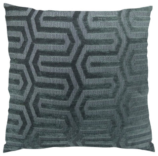 Plutus High Path Handmade Throw Pillow, Double Sided 24"x24"