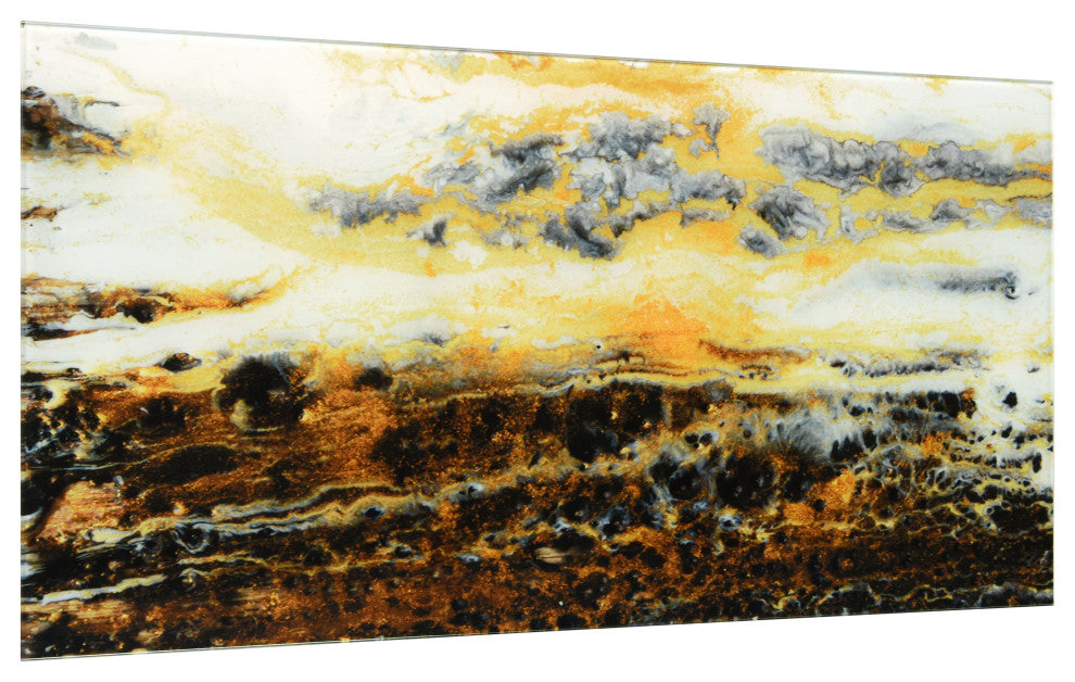 "Granite" Frameless Free Floatingtempered Glass Wall Art, A