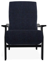 St. Catherine Deep Seat Outdoor Armchair, Indigo/Black