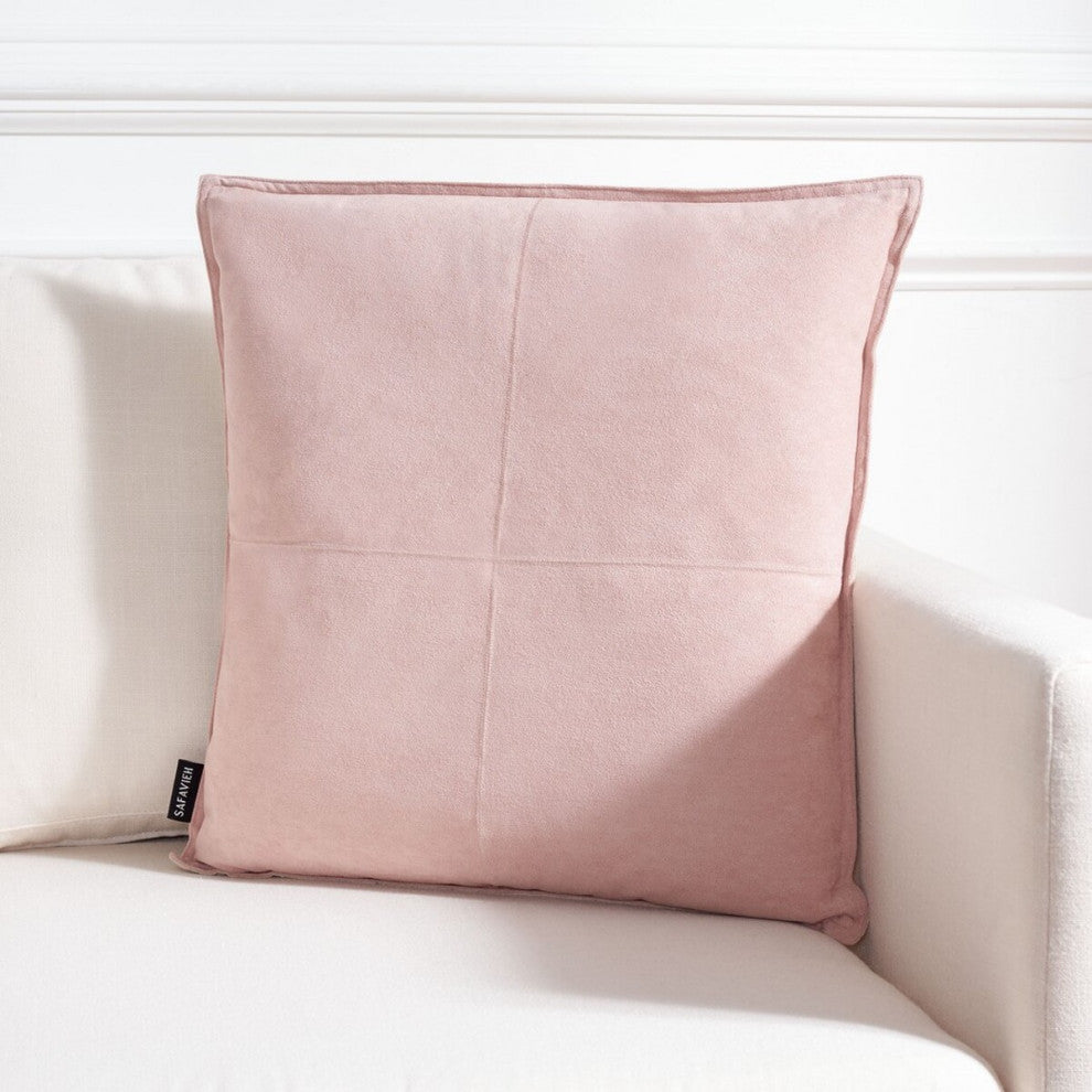 Safavieh Karya Pillow Pink 18" X 18"