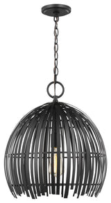 Hanalei 1-Light Pendant, Midnight Black
