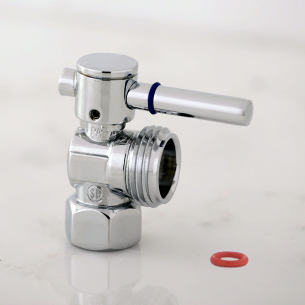 Fauceture 1/2" IPS X 3/4" Hose Washing Machine Valve, Polished Chrome