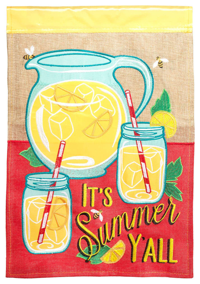 Flag Its Summer Yall Pitcher 13x18