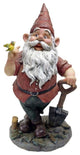 Birdy And Spader Garden Gnome