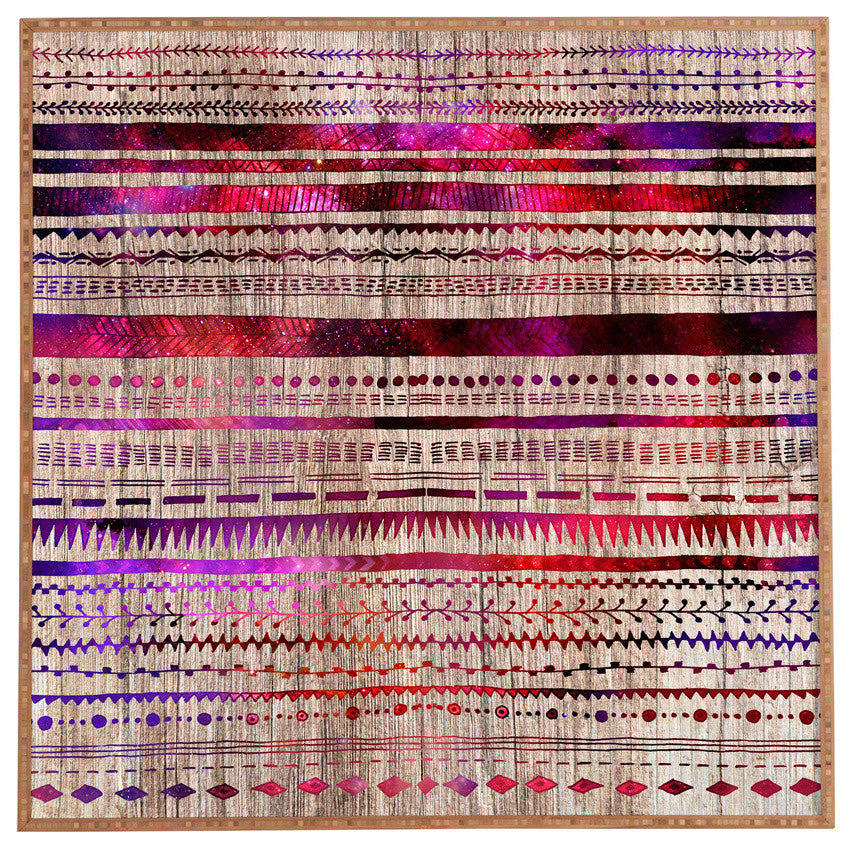 Deny Designs Iveta Abolina Purple Nebula Framed Wall Art
