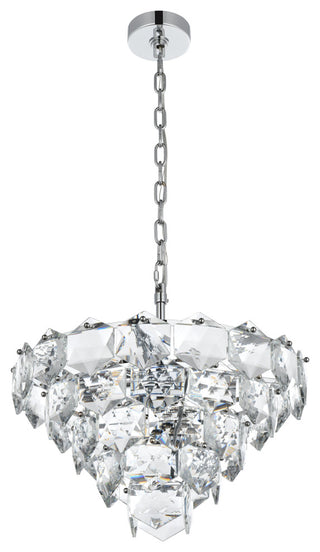 Home Living 20" Chandelier, Chrome