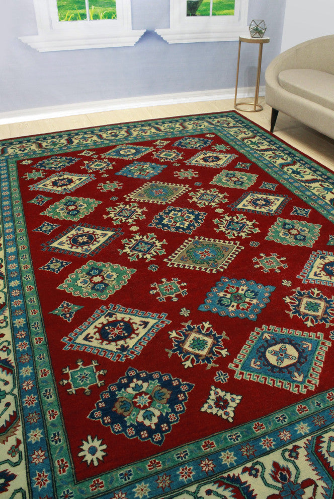 Kazak Sadaf Red Rug